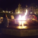 Ngọn lửa (Centennial Flame) về đêm